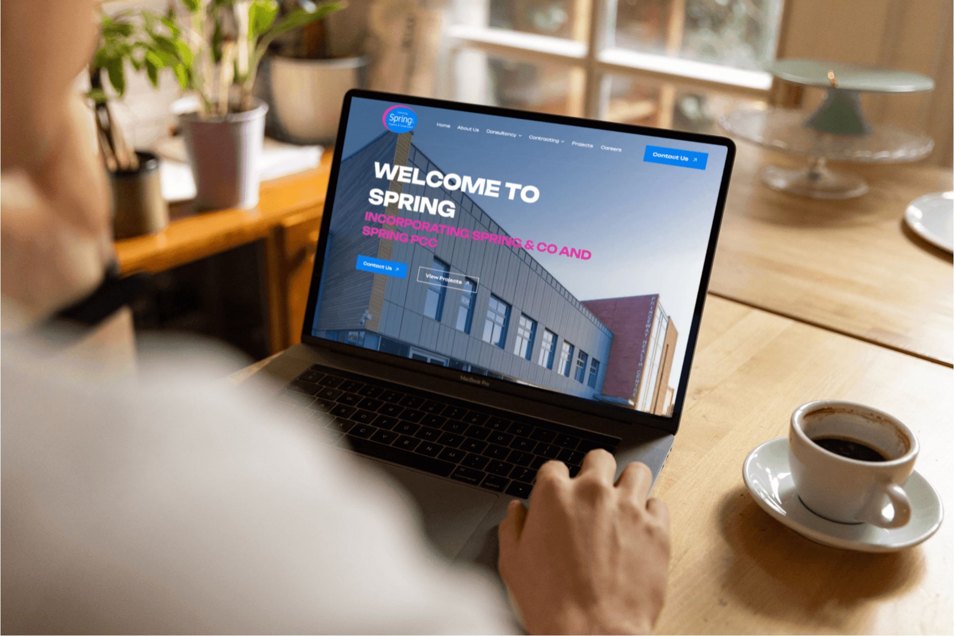 Clixoni Ltd announces Clixoni Ltd Unveils New Website for Spring & Co, Enhancing Digital Presence of Leading Construction Management Firm