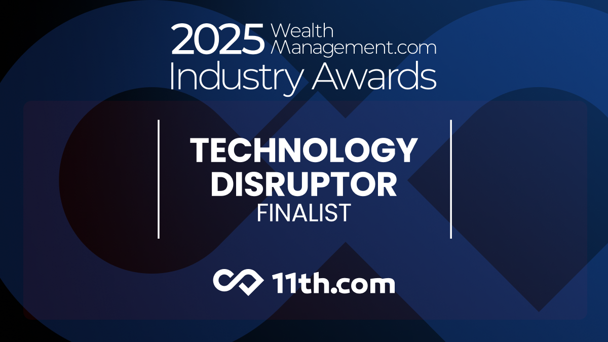 11th.com announces 11th.com Named Tech Disruptor Finalist in the Wealth Management 2025 Industry Awards