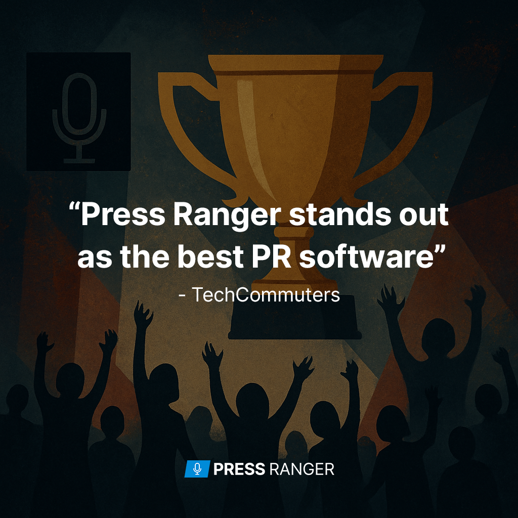 Press Ranger announces Press Ranger Named Best PR Software by TechCommuters