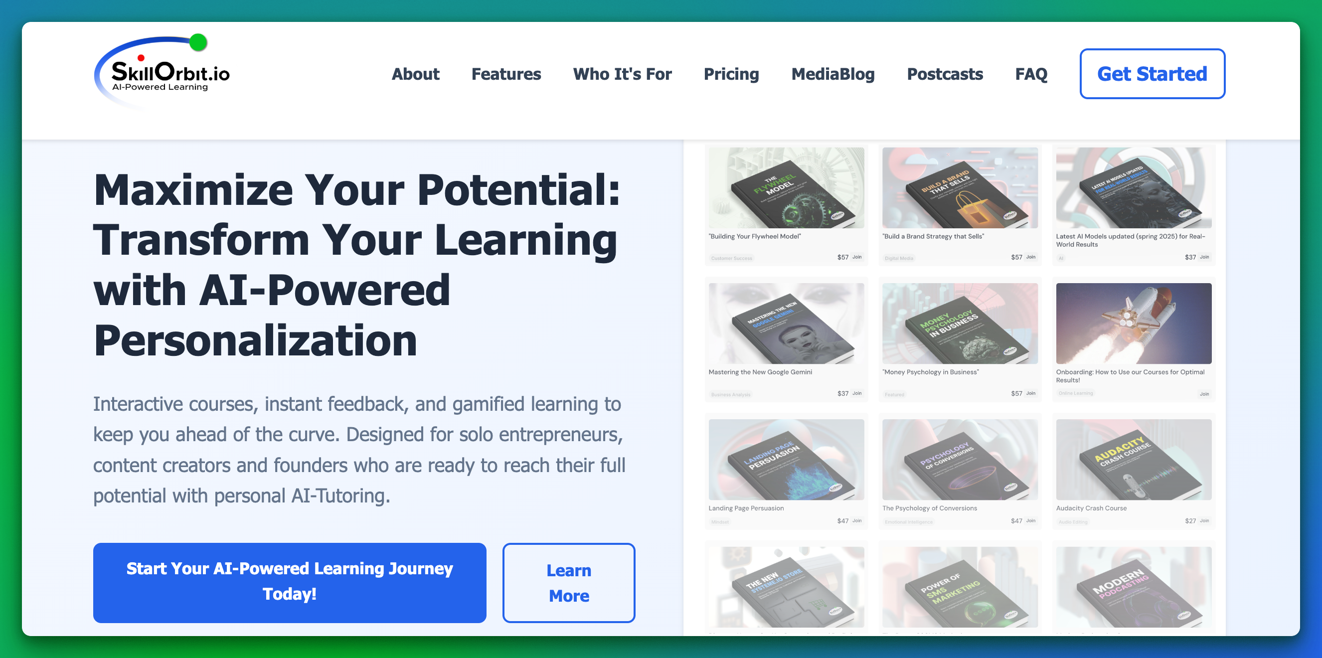 SkillOrbit.io announces SkillOrbit.io Announces the Launch of Its AI-Powered Learning Academy to Empower Modern Entrepreneurs