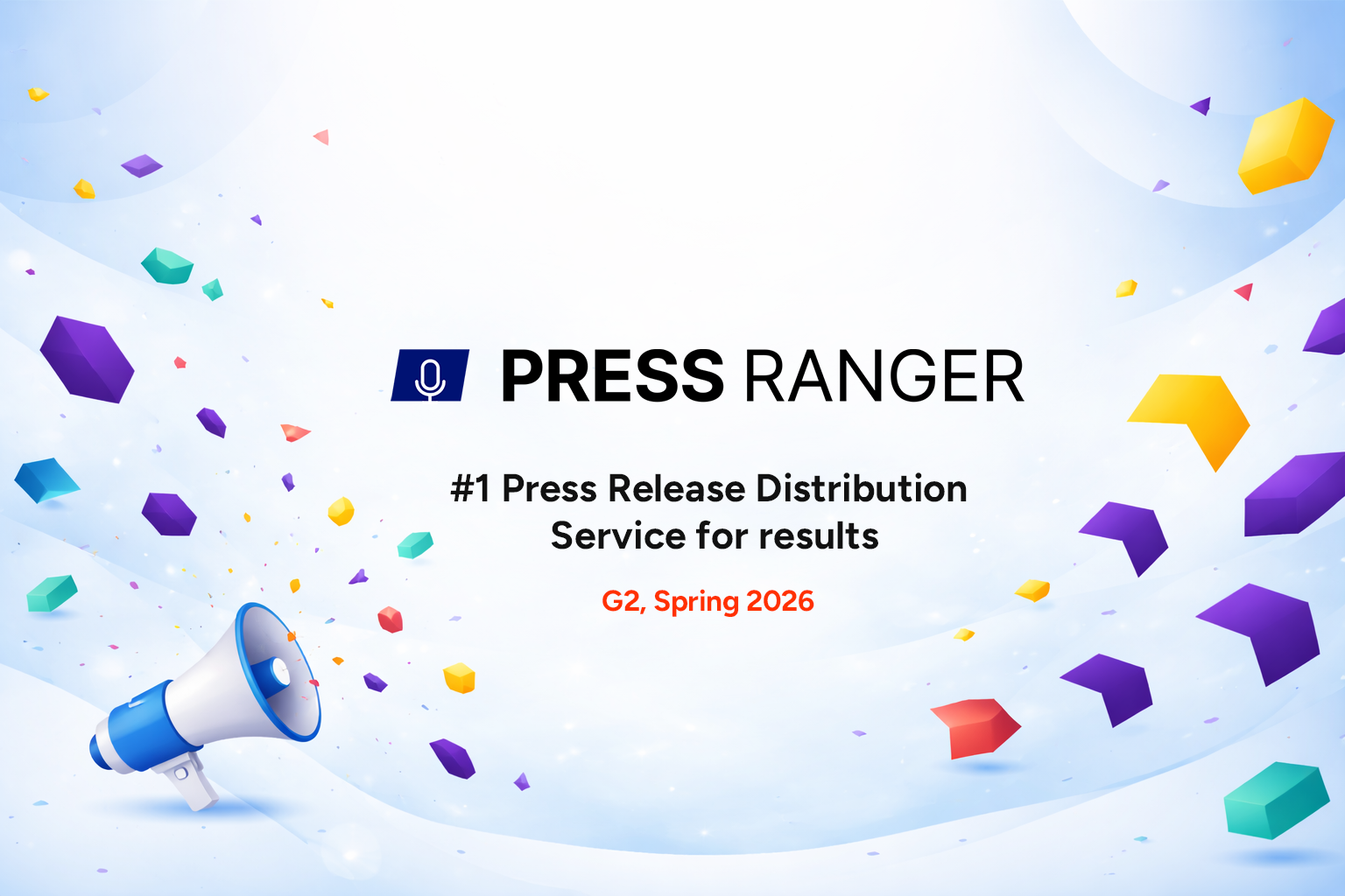 Press Ranger announces Press Ranger Named Best Press Release Distribution Service for Results in G2's Spring 2026 Report on Press Release Distribution