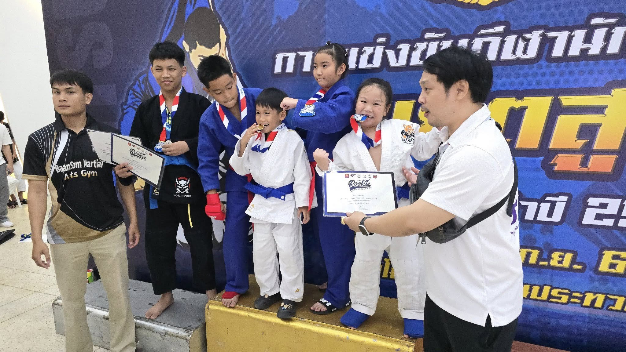 PKWAYBOY ACADEMY Celebrates Wayboy's First-Ever Achievement in Jiu-Jitsu Competition