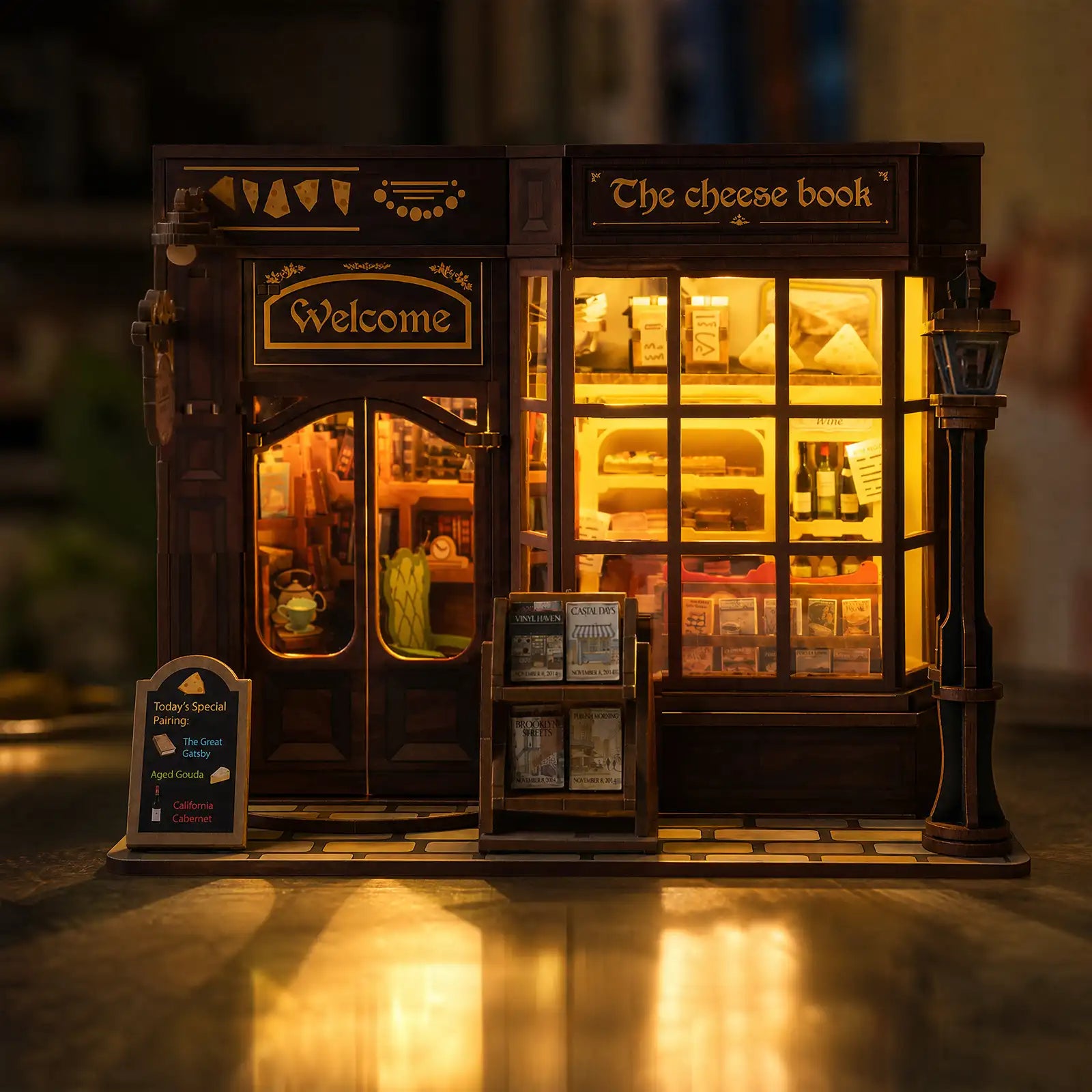 Benlarky announces Benlarky Highlights the Miniature Details of Cheese Bookstore
