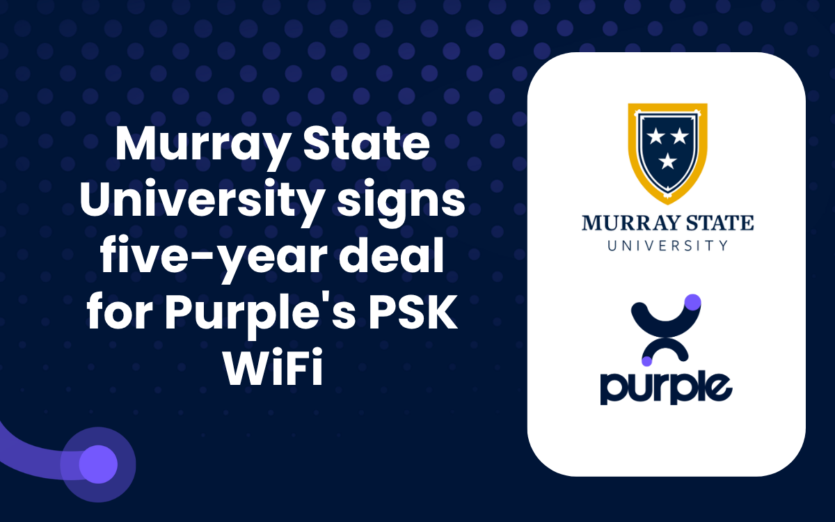 Murray State University signs five-year deal for Purple's PSK WiFi