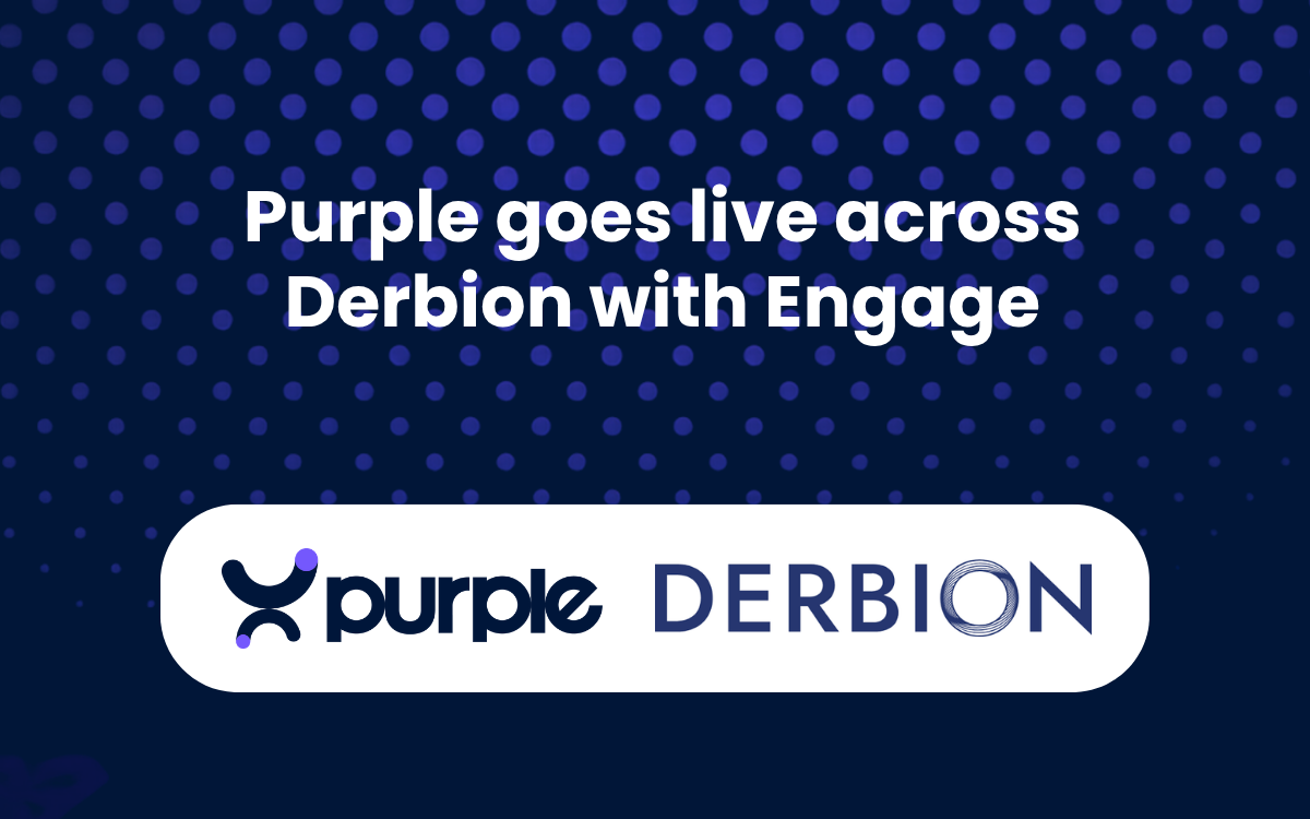 Purple goes live across Derbion with Engage