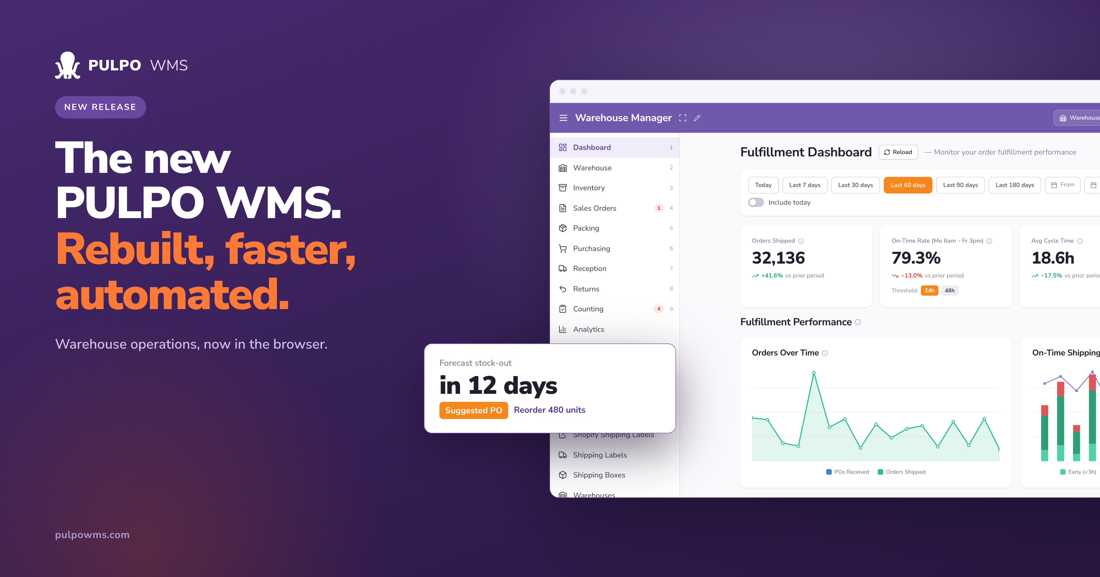 PULPO WMS Launches Merchant Portal and Activity-Based Billing, Turning the Warehouse Into a Self-Service Business for 3PLs