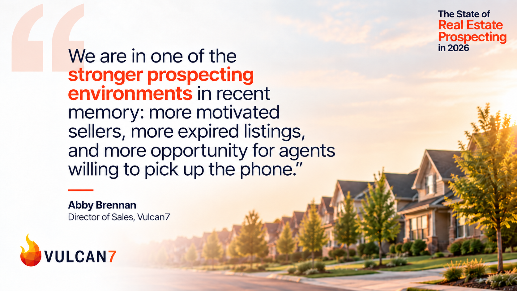 1.4 Million Agents. 4 Million Home Sales. Vulcan7’s New Report Shows Who’s Winning, and How.