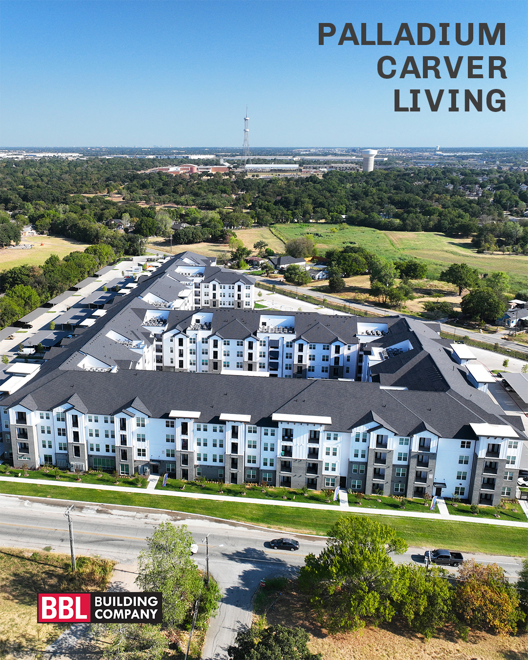 BBL Building Co. Completes Palladium Carver Living Multifamily Community in Mesquite, Texas