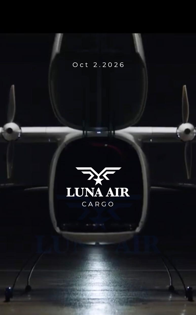 Luna Air Cargo Takes Flight: New Autonomous Aerial Logistics Network Set to Launch in the Caribbean