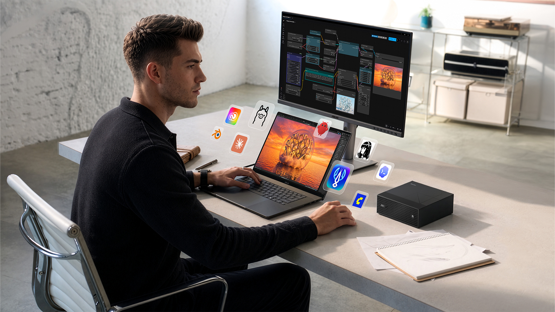 ASUS ProArt RTX Spark Windows PCs Available for Immediate Pre-Order Today, Delivering Integrated Ecosystem of AI Agents and Creative Apps