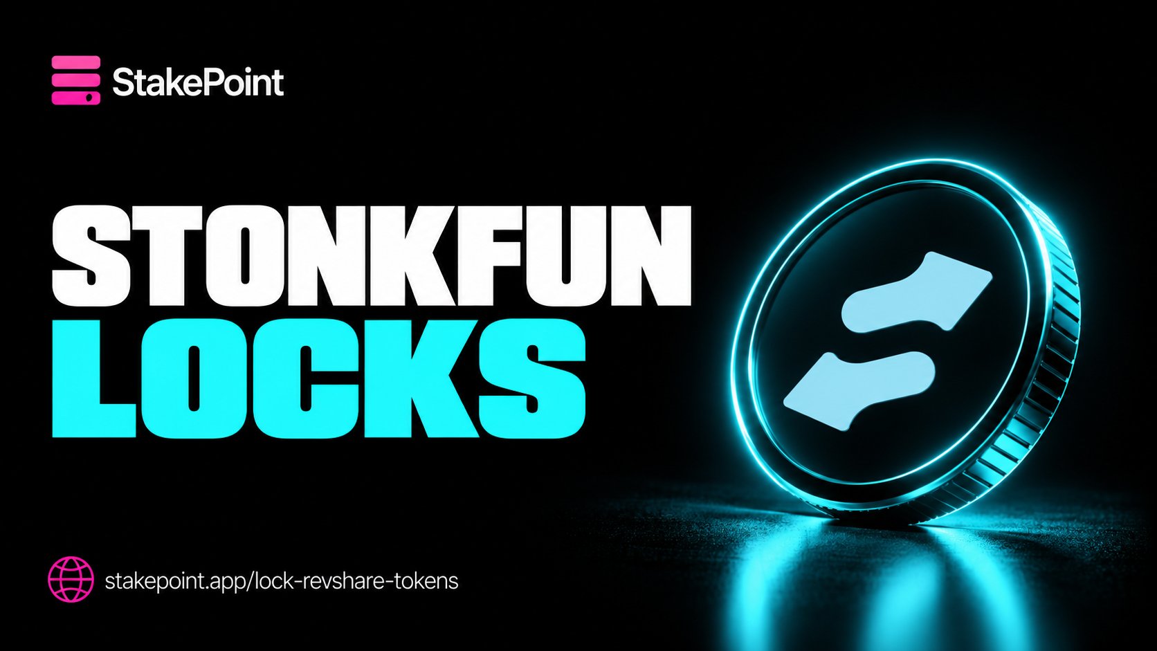 StakePoint Becomes the First Solana Token Locker and Staking Platform to Fully Support PumpFun Tokens and StonkFun Tokens