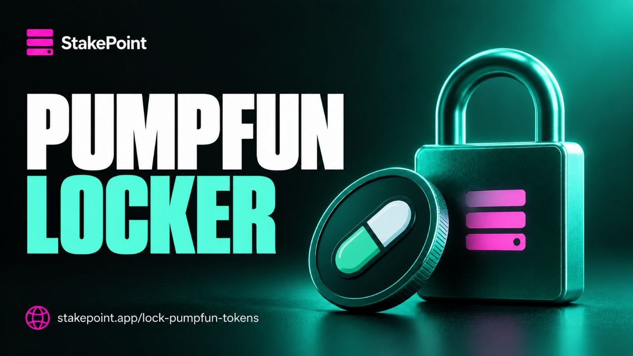 StakePoint Becomes the First Solana Token Locker and Staking Platform to Fully Support PumpFun Tokens and StonkFun Tokens