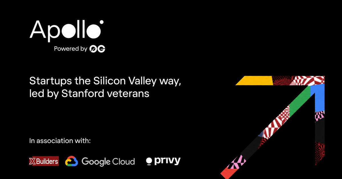 0G and xBuilders Open Applications for Apollo AI Accelerator Cohort 2