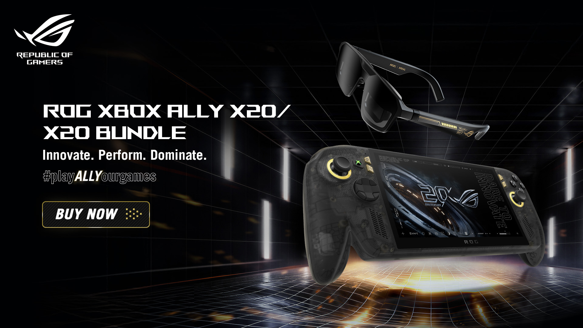 ASUS Republic of Gamers Announces Availability of ROG XBOX Ally X20